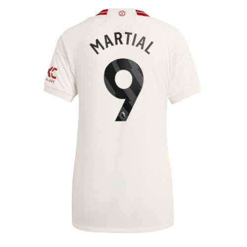 Dámy Fotbalový dres Manchester United Anthony Martial #9 2023-24 Třetí Krátký Rukáv